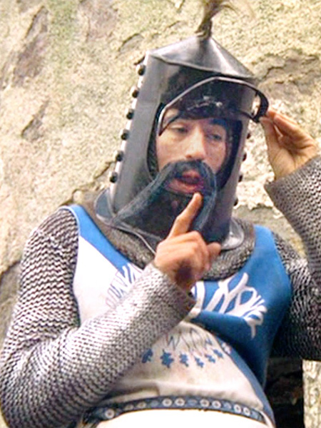 Sir Bedevere Pointing Blank Meme Template