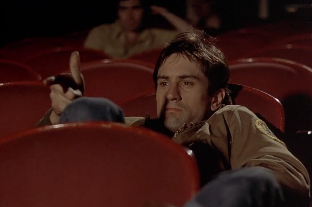 High Quality Robert De Niro in movie theater Blank Meme Template