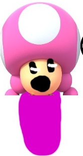 Newborn Toadette Sleeping Blank Meme Template