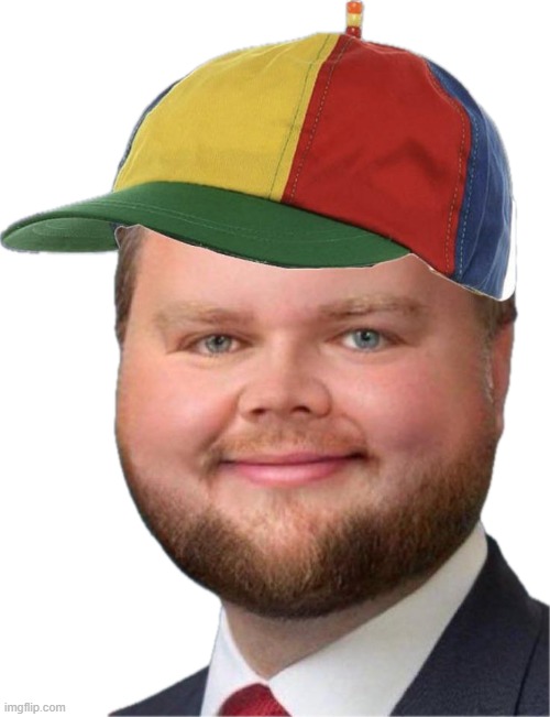 JD Vance Propeller Hat | image tagged in jd vance propeller hat | made w/ Imgflip meme maker