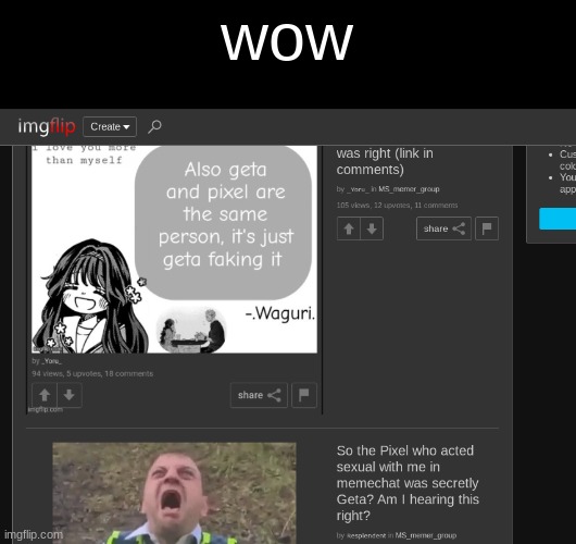 coincidence that these two were right next to each other | wow | image tagged in coincidence i think not,memes,funny | made w/ Imgflip meme maker