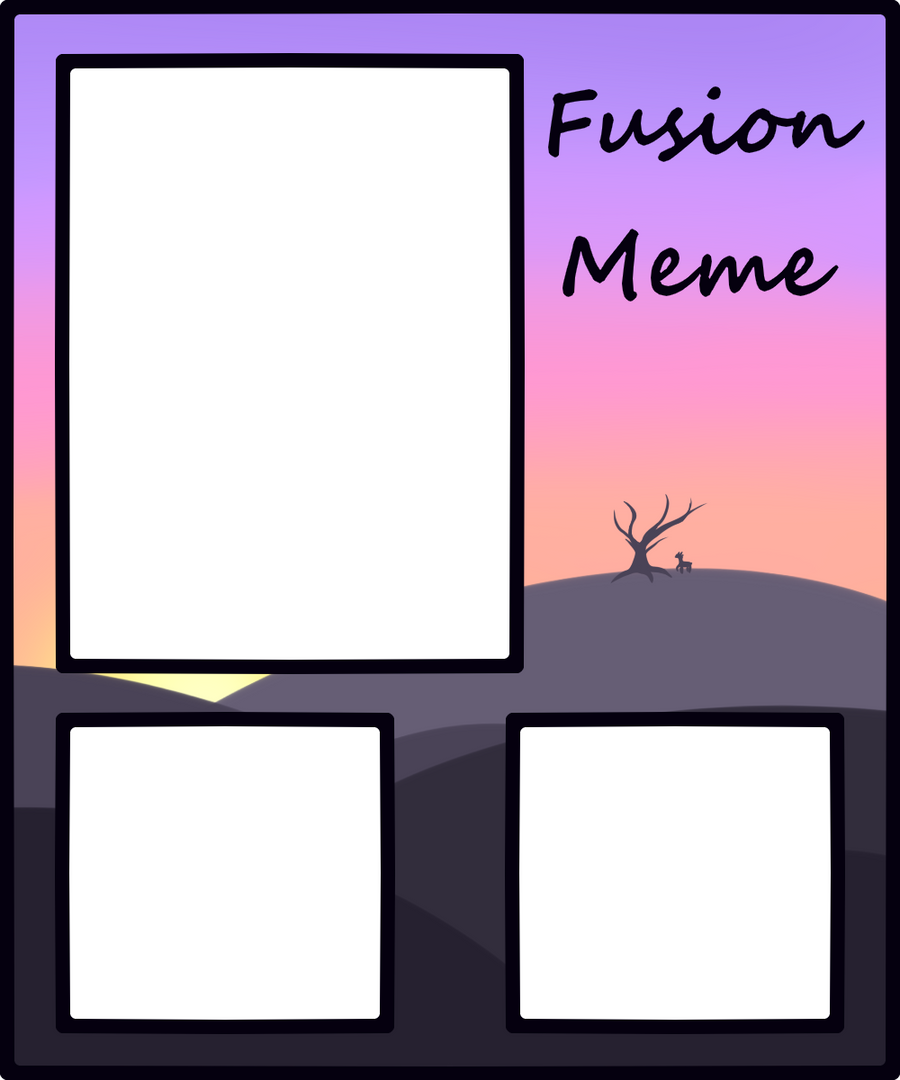 [Devidaes] - Blank Fusion Meme Blank Meme Template