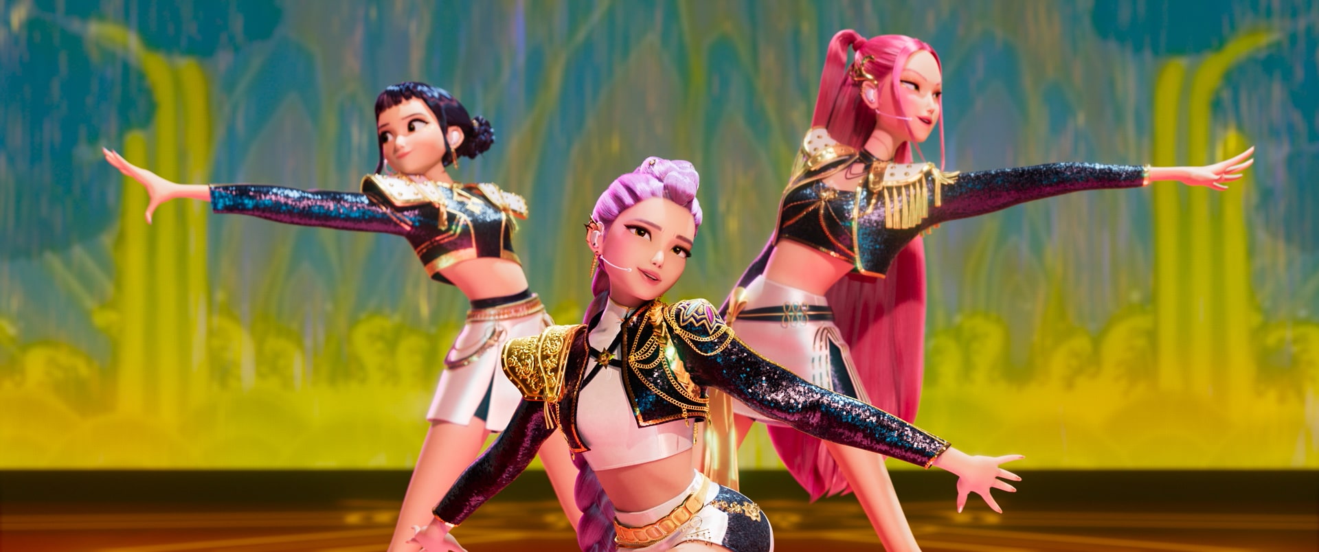 K pop demon hunters Golden Blank Meme Template