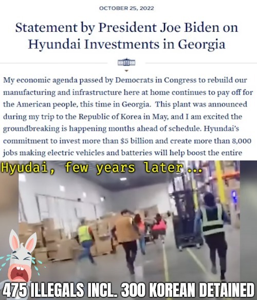 Cheat code of hiring hundreds of cheap illegals. Company is finished, while Dems wash their hands | image tagged in democrats,illegal immigrants,deportation,american politics,corruption | made w/ Imgflip meme maker