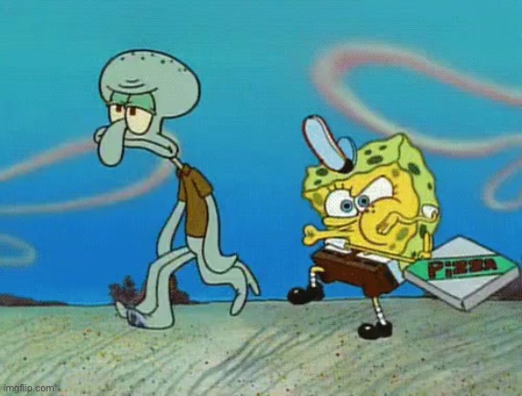 i like spongebob lol | image tagged in krusty krab pizza | made w/ Imgflip meme maker