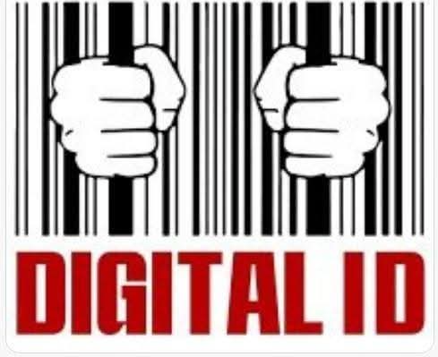 Digital ID is a barcode Prison Blank Meme Template