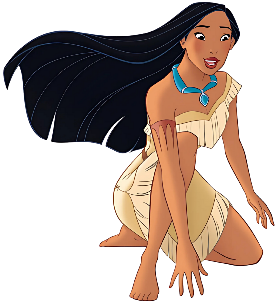 Pocahontas - PNG Prop Blank Meme Template