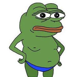 pepe hands on hips Blank Meme Template