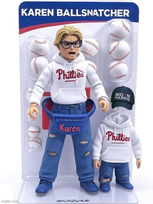 Karen Ballsnatcher | image tagged in political,reposts,triggered karen | made w/ Imgflip meme maker