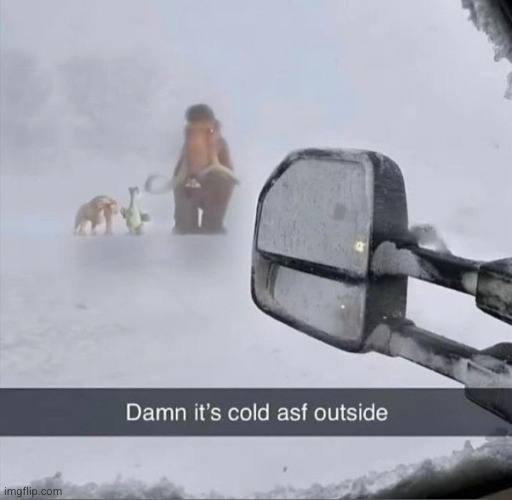 the last beer always tastes the best | image tagged in ice age,snow | made w/ Imgflip meme maker