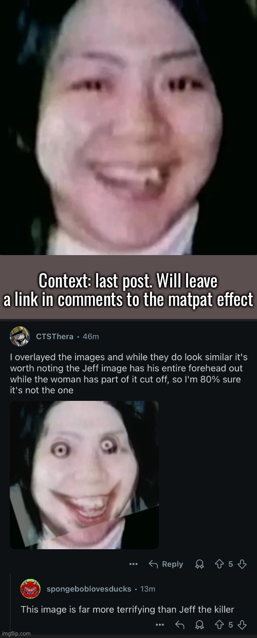 Angles don’t match up but it’s a start | Context: last post. Will leave a link in comments to the matpat effect | made w/ Imgflip meme maker