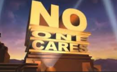NO ONE CARES Blank Meme Template