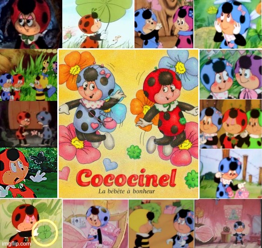 Cocomiel magic kids (Cococinel 1992) Ladybug heroine | image tagged in cococinel | made w/ Imgflip meme maker