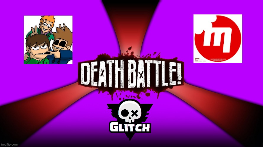 EDDSWORLD ANIMATION VS MONSTA VS GLITCH PRODUCTIONS | image tagged in 3 way death battle,monsta,eddsworld,glitch,studios | made w/ Imgflip meme maker