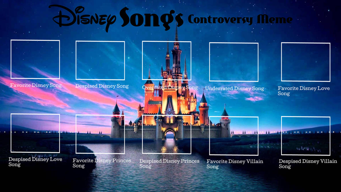 disney songs meme Blank Meme Template