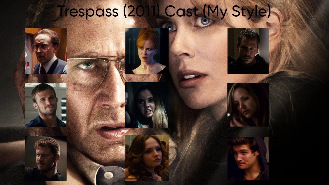 Trespass (2011) Cast (My Style) Blank Meme Template