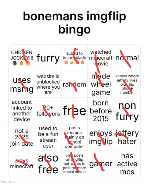 boneman imgflip bingo | image tagged in boneman imgflip bingo | made w/ Imgflip meme maker