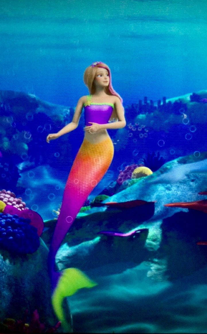 barble mermaid Blank Meme Template