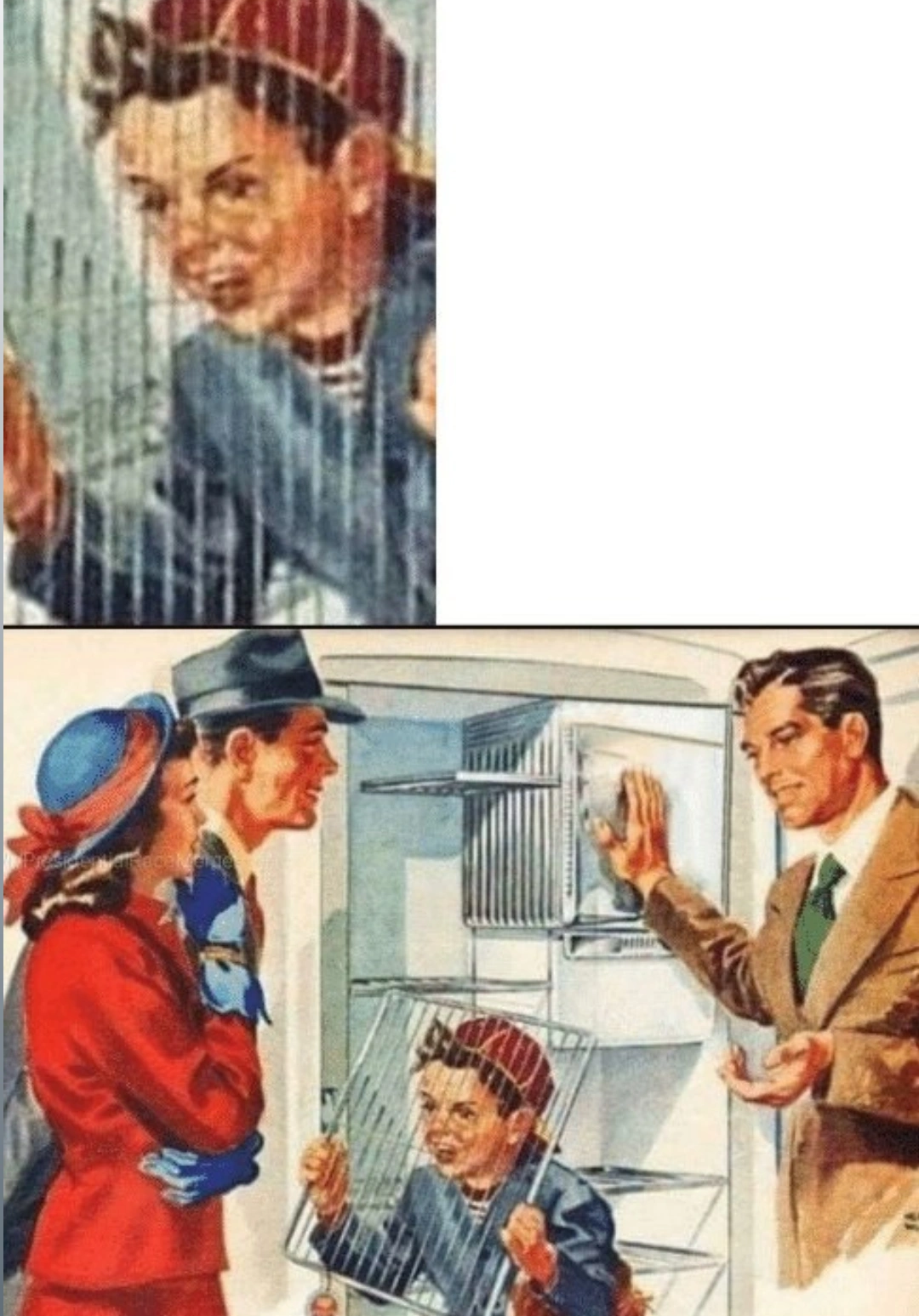 Grade boy Blank Meme Template