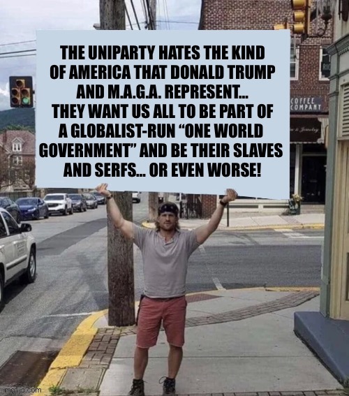 Change my mind… | image tagged in political meme,uniparty,donald trump,maga,they hate | made w/ Imgflip meme maker