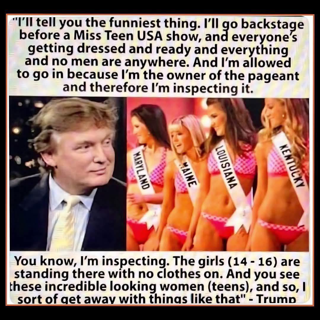 Trump Miss Teen Blank Meme Template