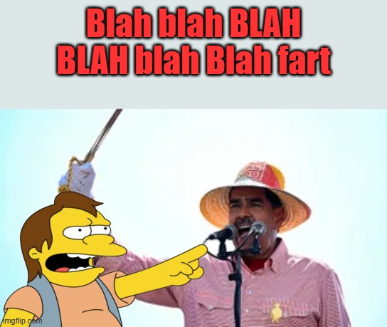 Is he going to war or is he going outback to garden? | Blah blah BLAH BLAH blah Blah fart | made w/ Imgflip meme maker