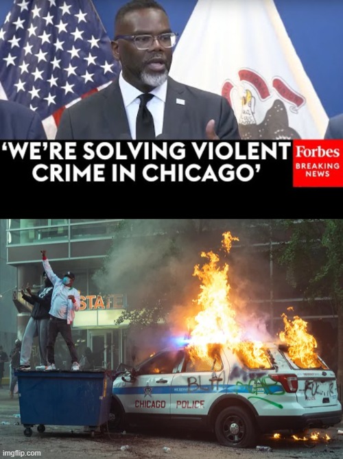 Crime rates are dropping in Chicago because the Mayor said so | image tagged in crime | made w/ Imgflip meme maker