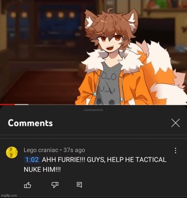 gdcolon.com/furry | made w/ Imgflip meme maker