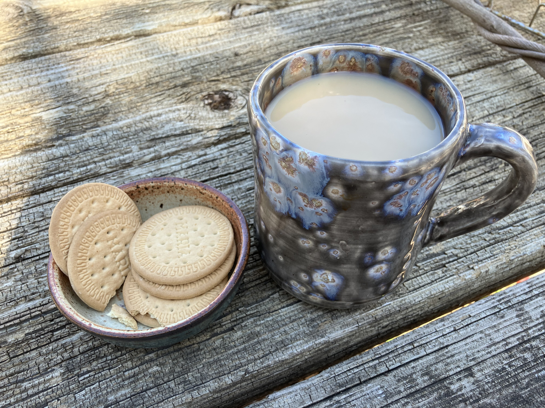 Tea and biscuits Blank Meme Template