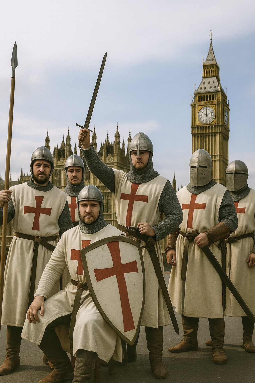 Modern Crusaders Blank Meme Template