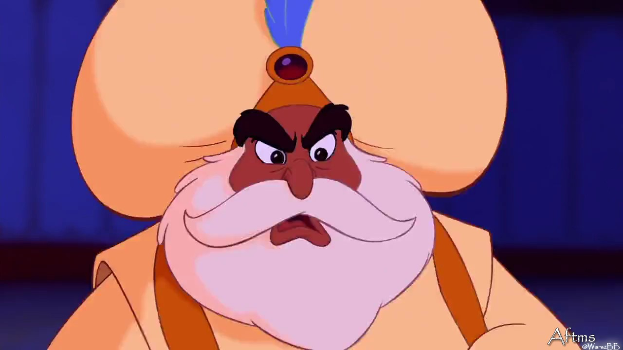 High Quality Aladdin Sultan Blank Meme Template
