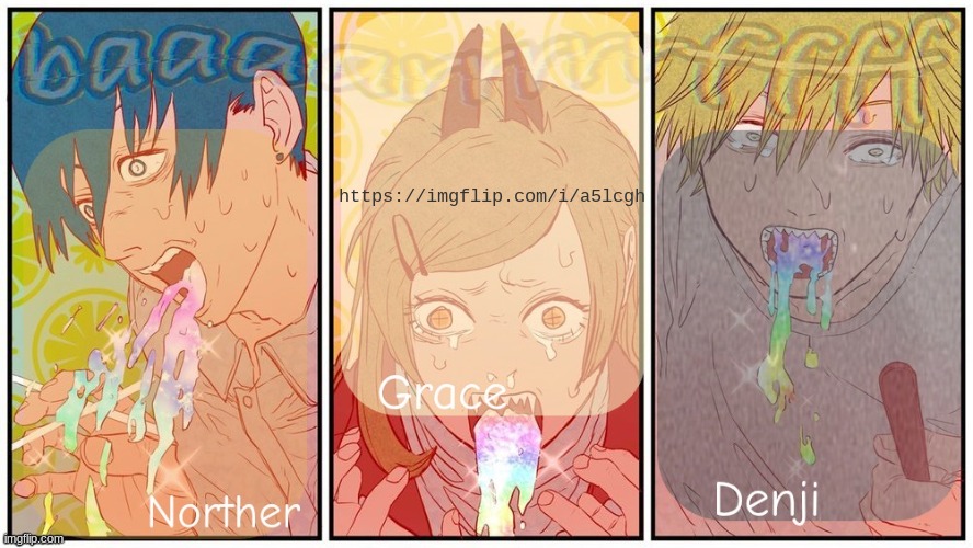 Nother, grace and denji shared announcement template | https://imgflip.com/i/a5lcgh | image tagged in nother grace and denji shared announcement template | made w/ Imgflip meme maker