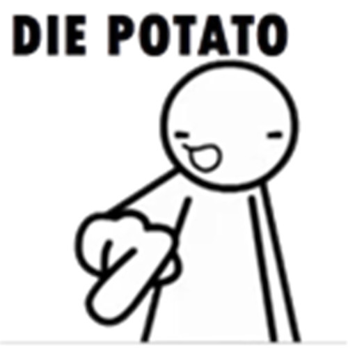 die potato Blank Meme Template