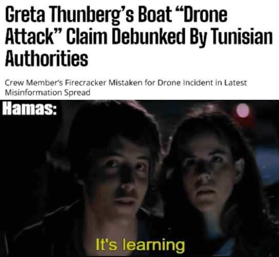 image tagged in greta thunberg,palestine,funny,politics | made w/ Imgflip meme maker
