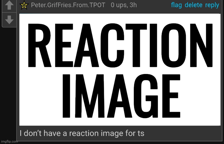 REACTION IMAGE | made w/ Imgflip meme maker