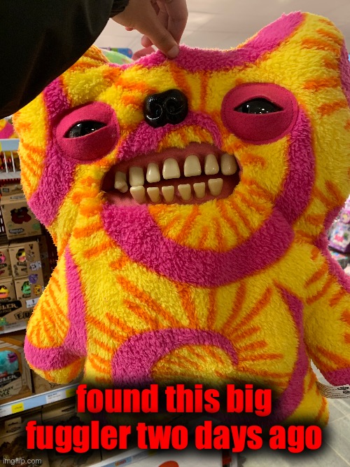 found this big fuggler two days ago | made w/ Imgflip meme maker