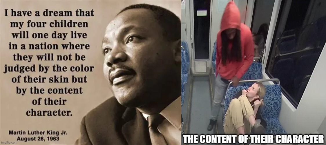 THE CONTENT OF THEIR CHARACTER | made w/ Imgflip meme maker