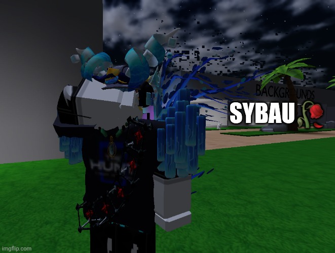 Coolguest but sybau meme | SYBAU🥀 | image tagged in anti spawnisim roblox | made w/ Imgflip meme maker