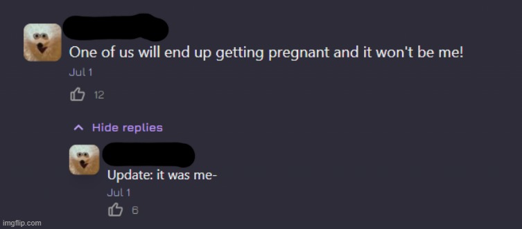 Mpreg | made w/ Imgflip meme maker