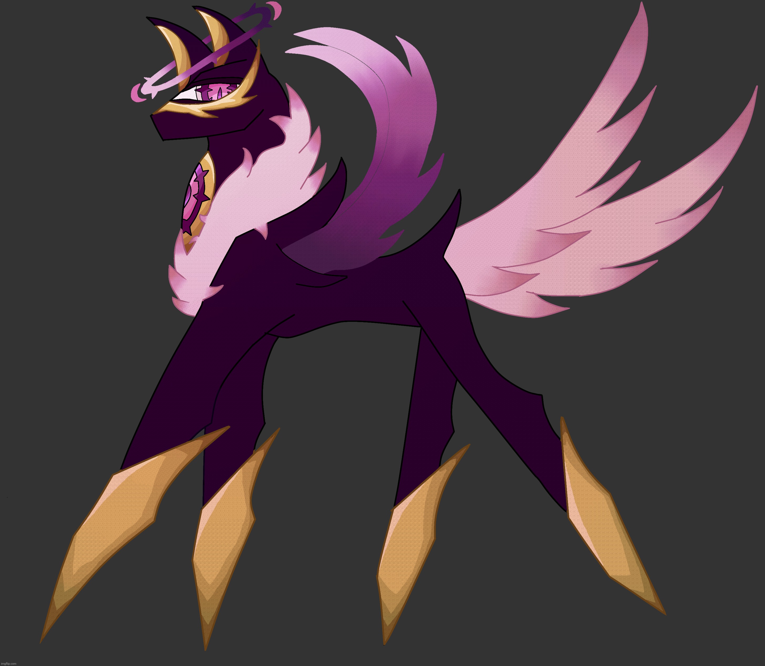 Reshi La Lunae, Crescent of the midnight moon | image tagged in yeah im so back | made w/ Imgflip meme maker