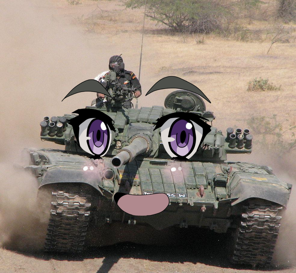 USSR Kawai T-72 Tank Blank Meme Template