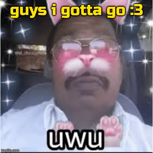 . | guys i gotta go :3 | image tagged in most indian femboy | made w/ Imgflip meme maker