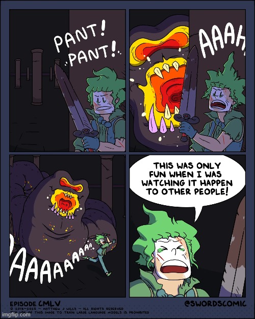 image tagged in swords,clown,infinite,dungeon,infinity,monster | made w/ Imgflip meme maker