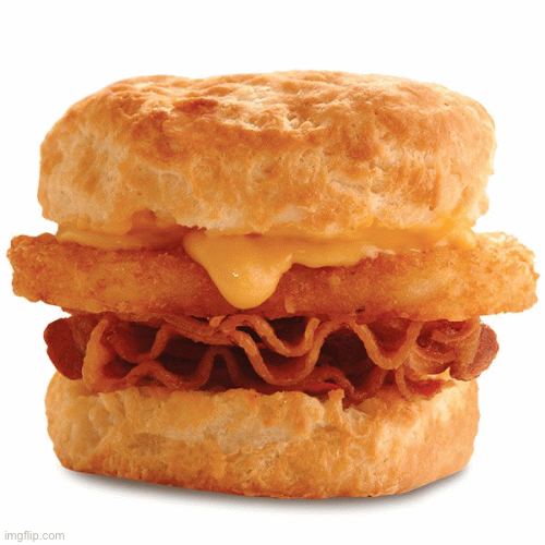 Biscuit sandwich food | image tagged in gifs,food | made w/ Imgflip images-to-gif maker