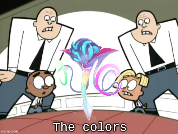 Mega Malamar's appearance | The colors | image tagged in memes,funny,pokemon,gaming,cartoon | made w/ Imgflip meme maker