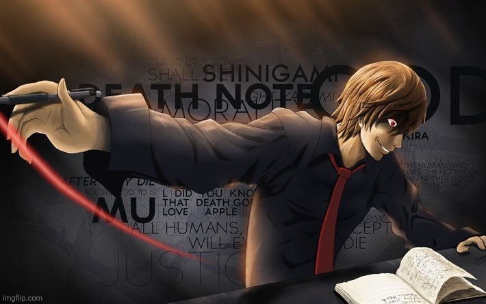 Light Yagami Template | image tagged in light yagami template | made w/ Imgflip meme maker