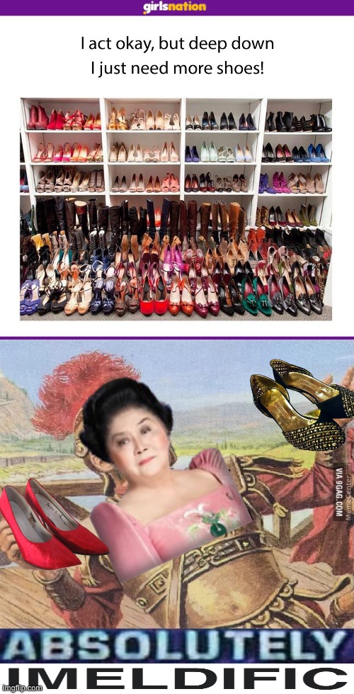 magandang sapatos | image tagged in absolutely barbaric | made w/ Imgflip meme maker