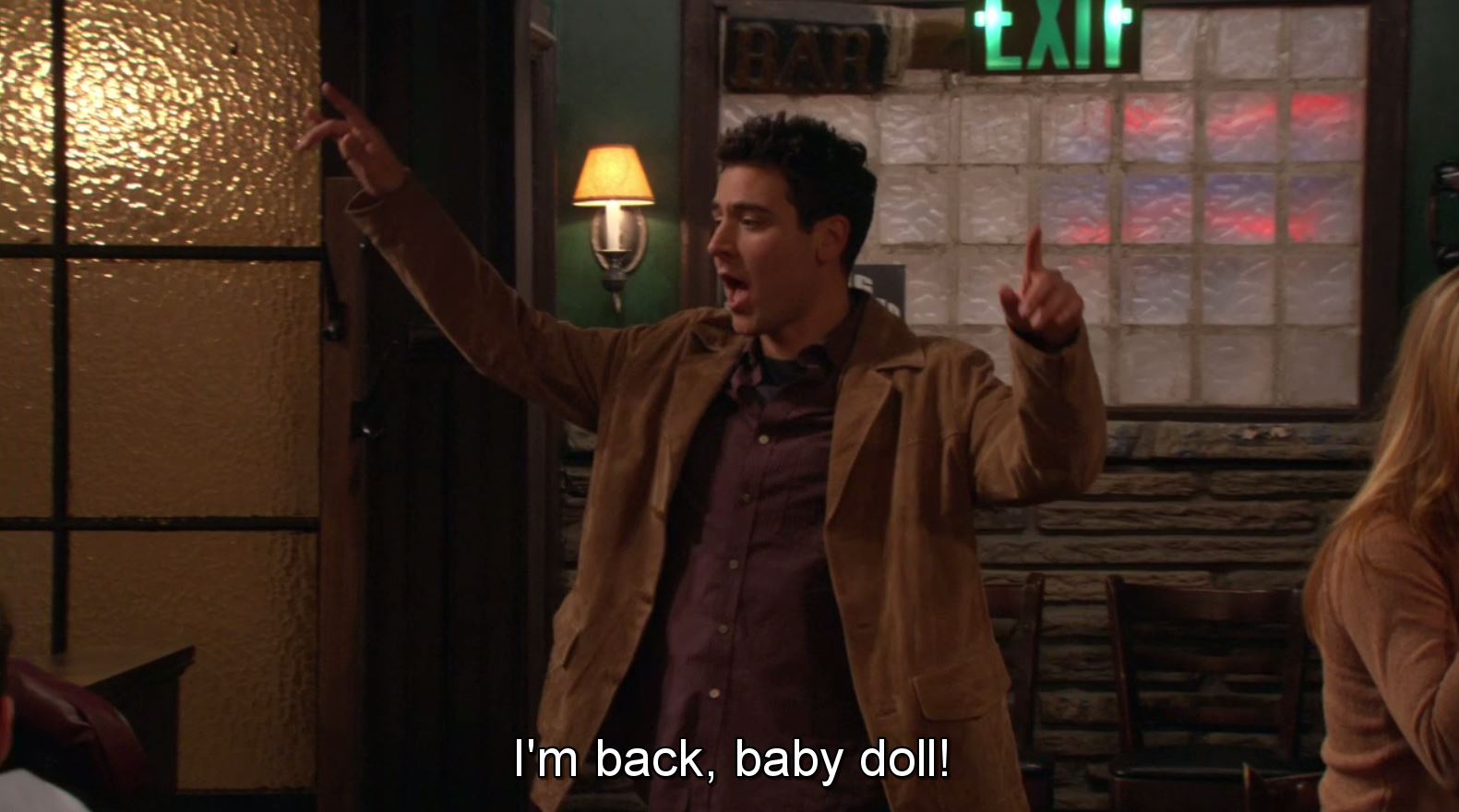 HIMYN I'm back baby doll Blank Meme Template