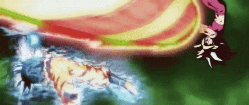goku vs kefla Blank Meme Template