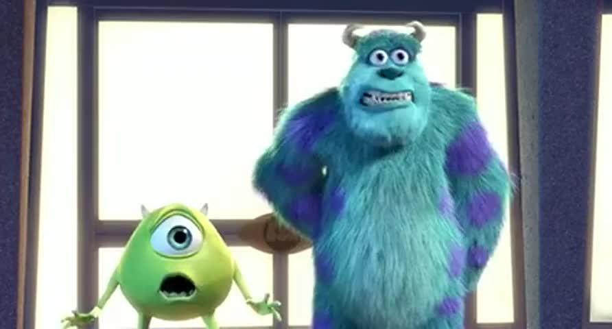 Monster Inc Blank Meme Template